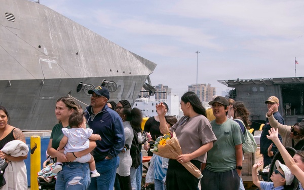 USS Augusta (LCS 34) returns to San Diego