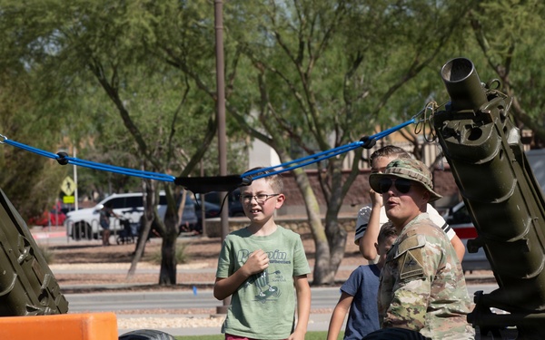 1st Armored Division Artillery Brigade celebrates military families with Jr. Redleg Day