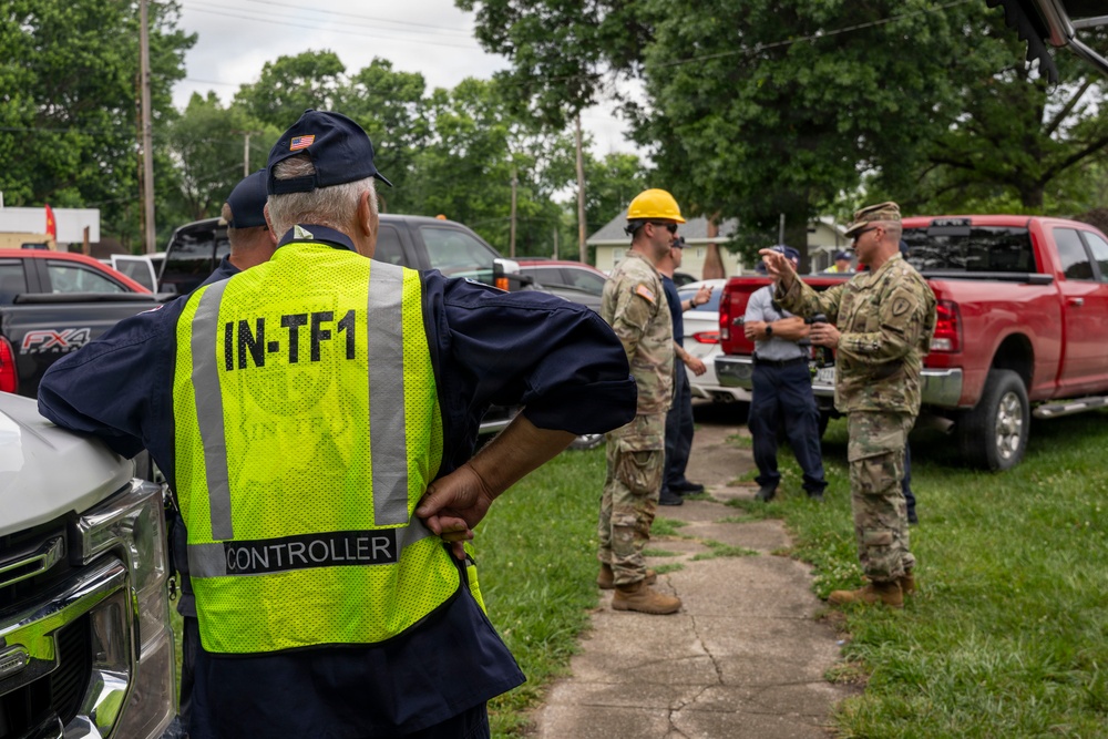 Indiana National Guard, Indiana Task Force 1 Conduct Urban Search and Rescue Training During Homeland Defender 2026 [Image 5 of 22]