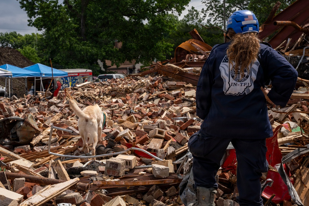 Indiana National Guard, Indiana Task Force 1 Conduct Urban Search and Rescue Training During Homeland Defender 2026