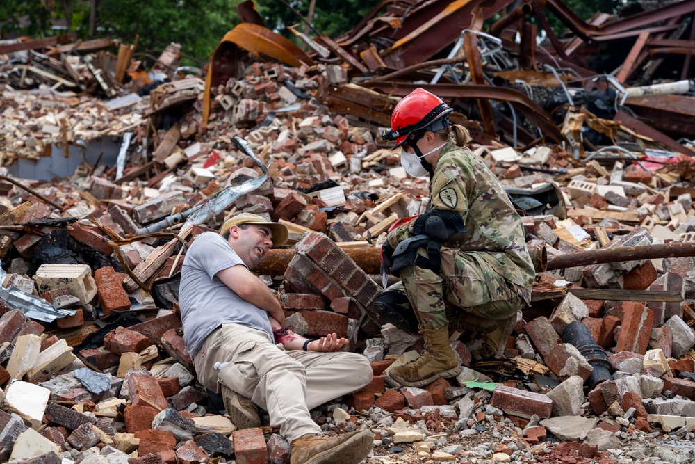 Indiana National Guard, Indiana Task Force 1 Conduct Urban Search and Rescue Training During Homeland Defender 2026