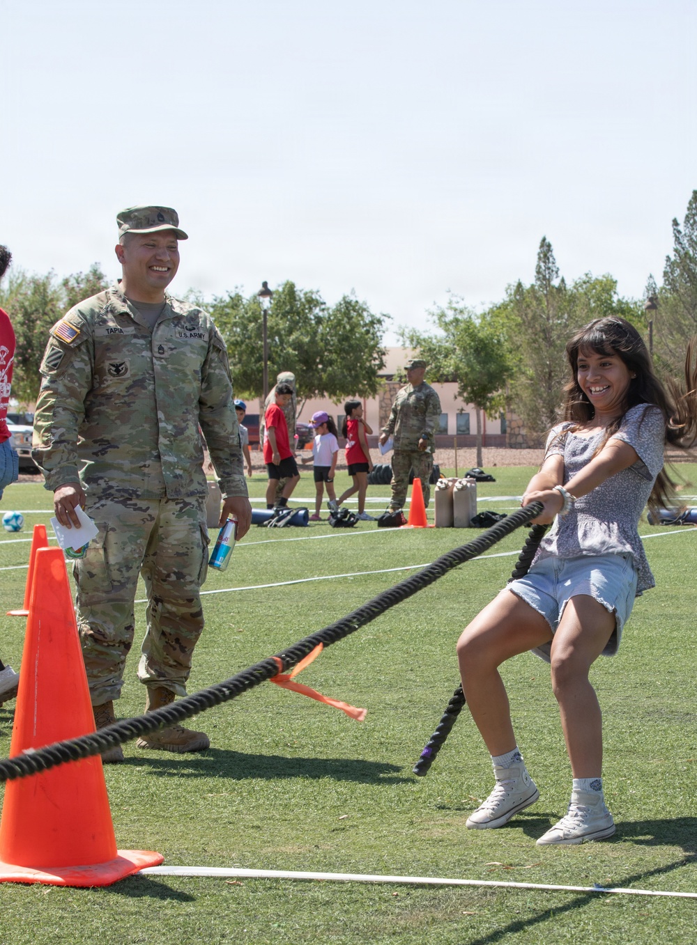 1st Armored Division Artillery Brigade celebrates military families with Jr. Redleg Day