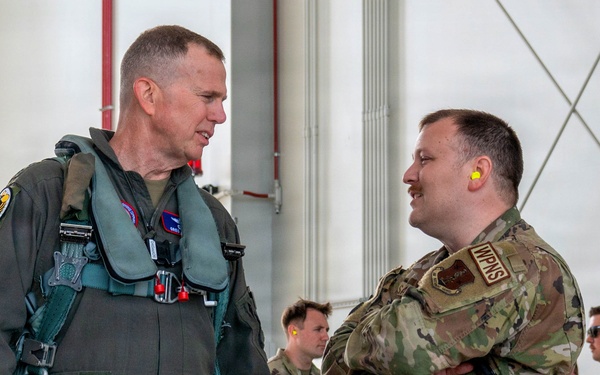 General Guillot Visits the 180th Fighter Wing