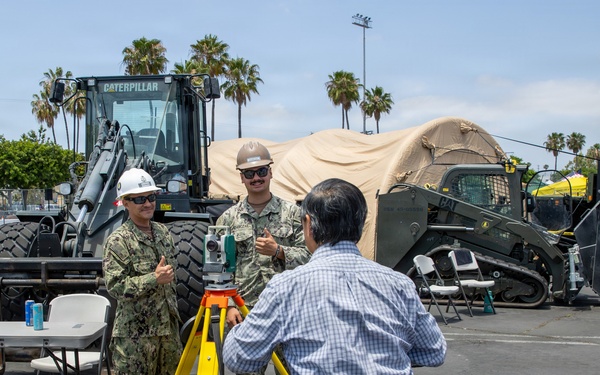 NMCB 4 Seabees at LA Fleet Week 2026