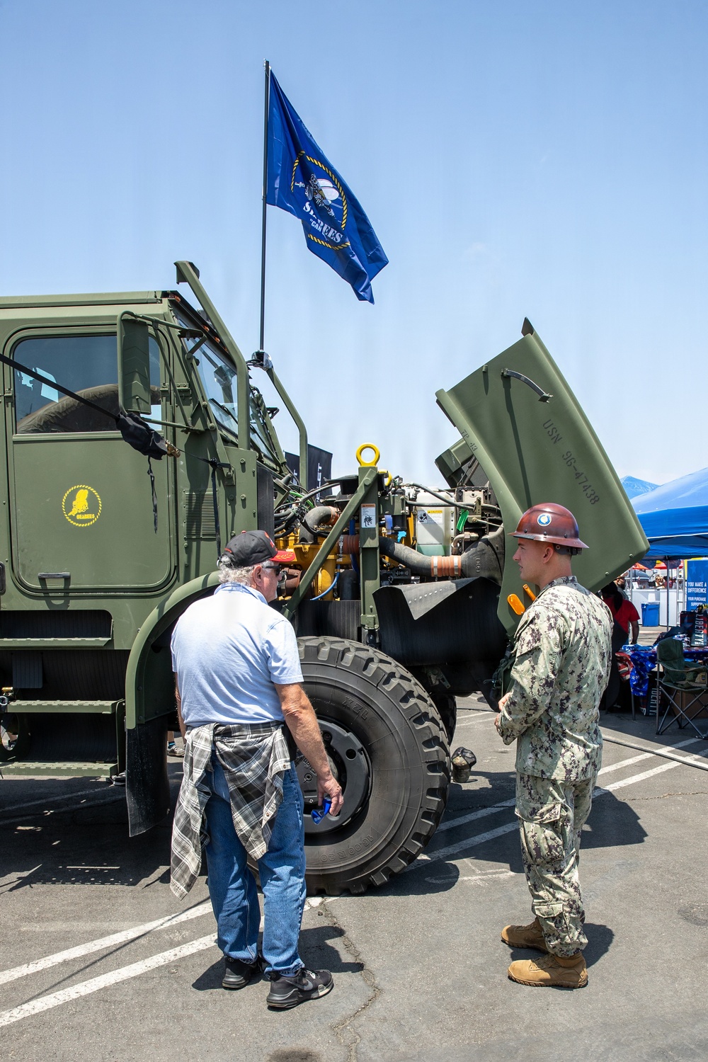 NMCB 4 Seabees at LA Fleet Week 2026