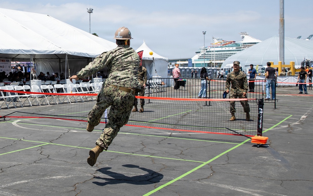 NMCB 4 Seabees at LA Fleet Week 2026