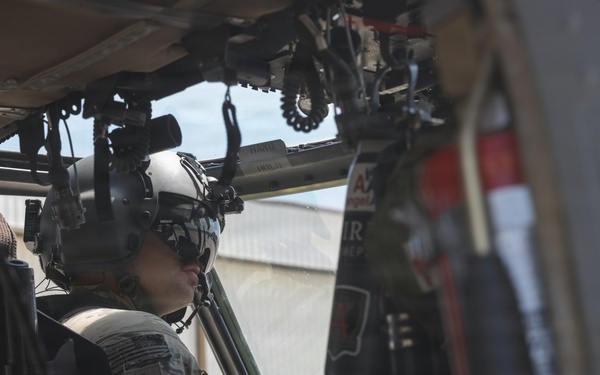 U.S. Marines conduct UH-60M reconnaissance mission