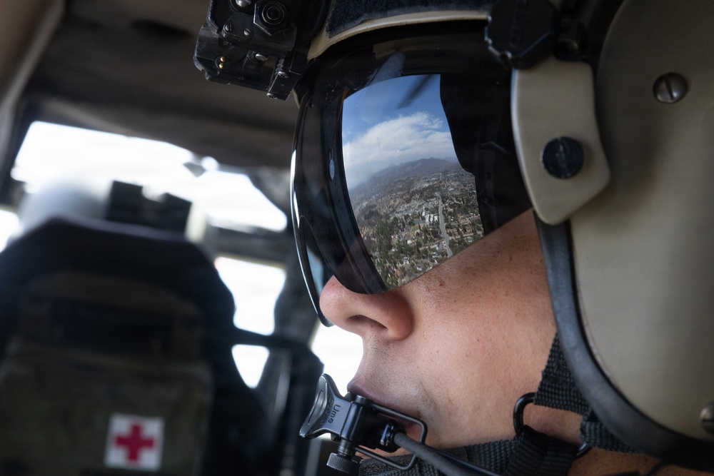 U.S. Marines conduct UH-60M reconnaissance mission