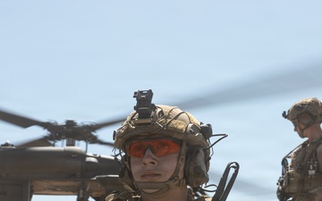 U.S. Marines conduct UH-60M reconnaissance mission