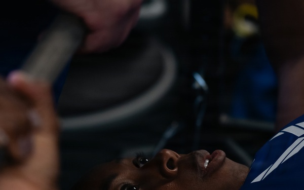Air Force Wounded Warriors train in preparation for Warrior Games: day 2