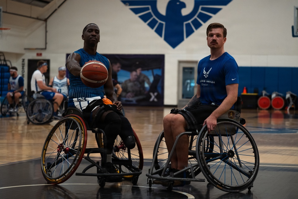 Air Force Wounded Warriors train in preparation for Warrior Games: day 2