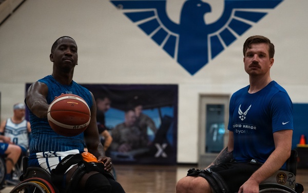 Air Force Wounded Warriors train in preparation for Warrior Games: day 2