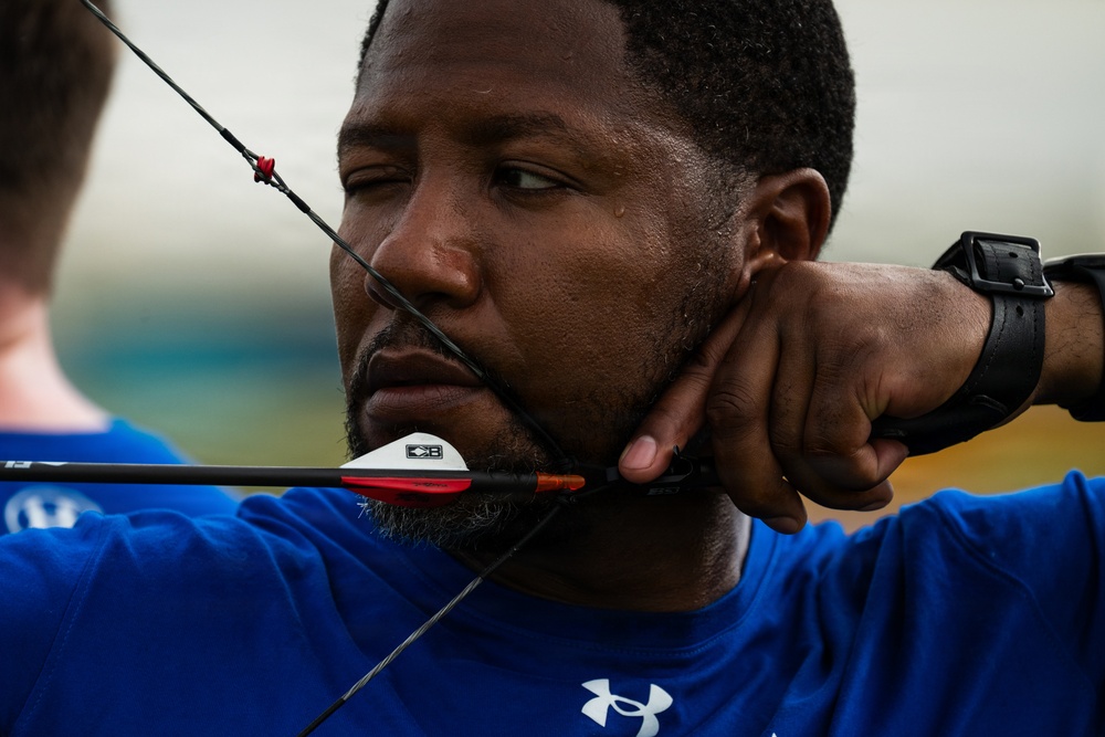 Air Force Wounded Warriors train in preparation for Warrior Games: day 3
