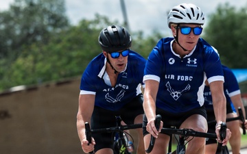 Air Force Wounded Warriors train in preparation for Warrior Games: day 3