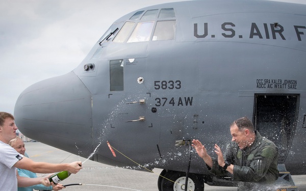 374 OG commander completes fini-flight