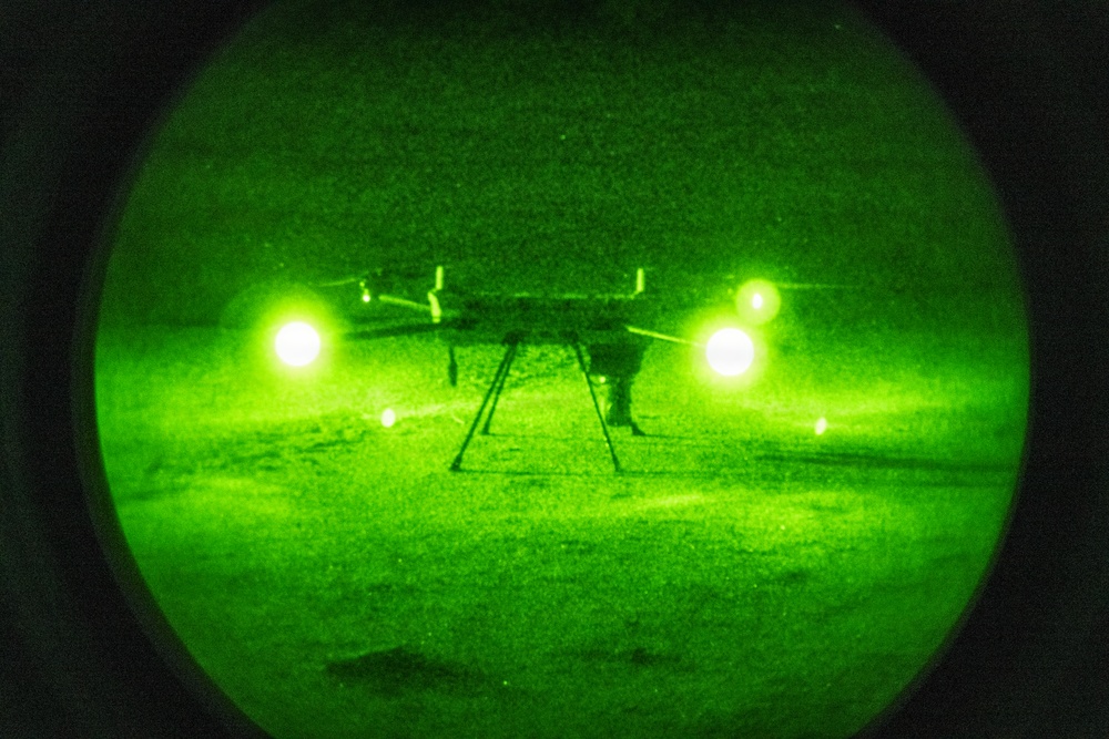 2CAB Soldiers conduct Drone Reconnaissance during Aerial Gunnery exercise
