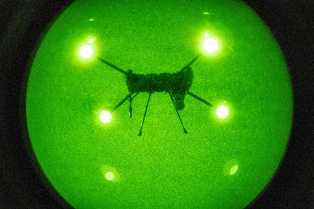 2CAB Soldiers conduct Drone Reconnaissance during Aerial Gunnery exercise