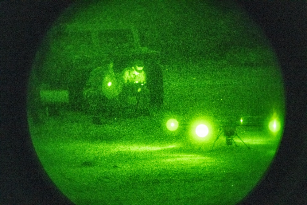 2CAB Soldiers conduct Drone Reconnaissance during Aerial Gunnery exercise