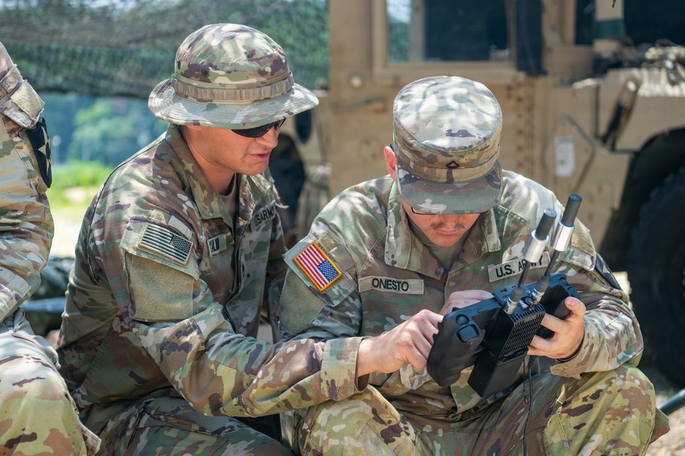 2CAB Soldiers conduct Drone Reconnaissance during Aerial Gunnery exercise