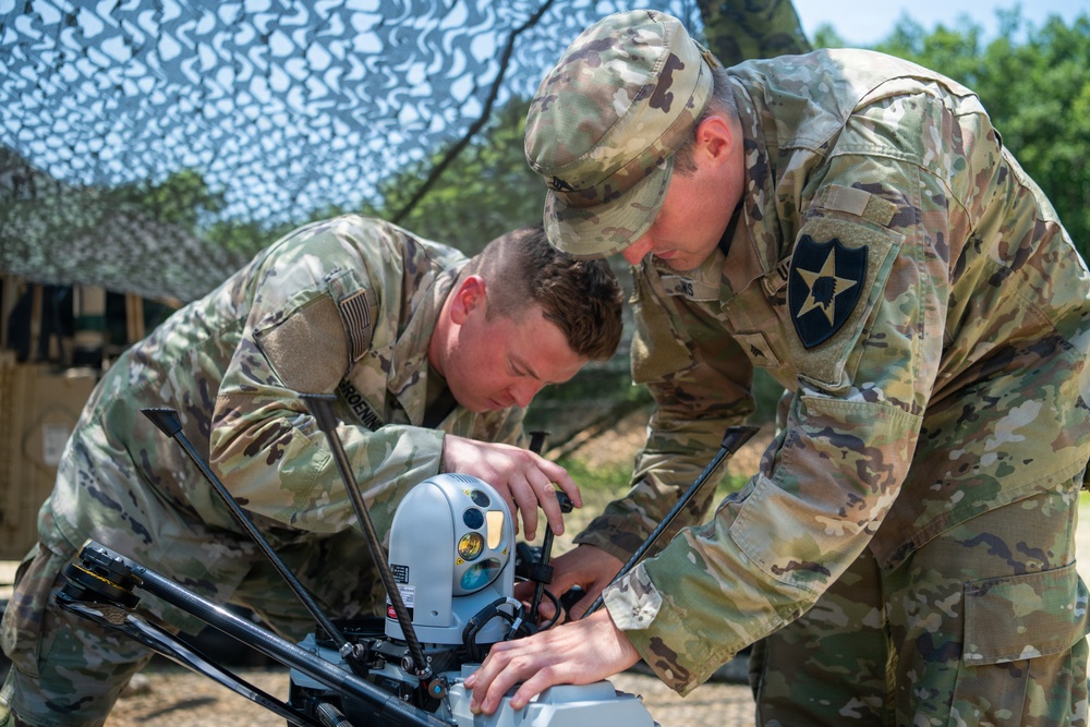 2CAB Soldiers conduct Drone Reconnaissance during Aerial Gunnery exercise