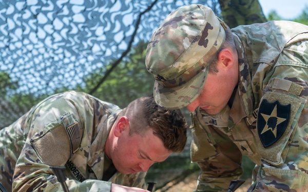 2CAB Soldiers conduct Drone Reconnaissance during Aerial Gunnery exercise
