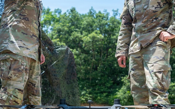 2CAB Soldiers conduct Drone Reconnaissance during Aerial Gunnery exercise