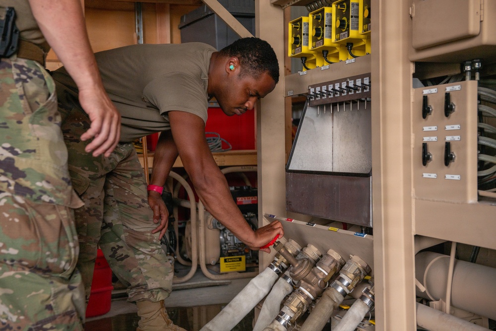 189th CES Trains at Fort Indiantown Gap