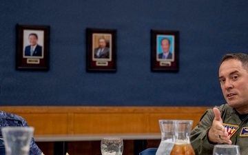 Japan Maritime Self- Defense Force (JMSDF) RADM Akihito Kado visits NAF Misawa