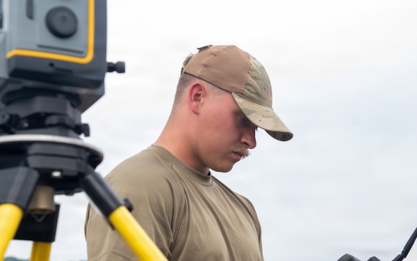 189th CES Trains at Fort Indiantown Gap