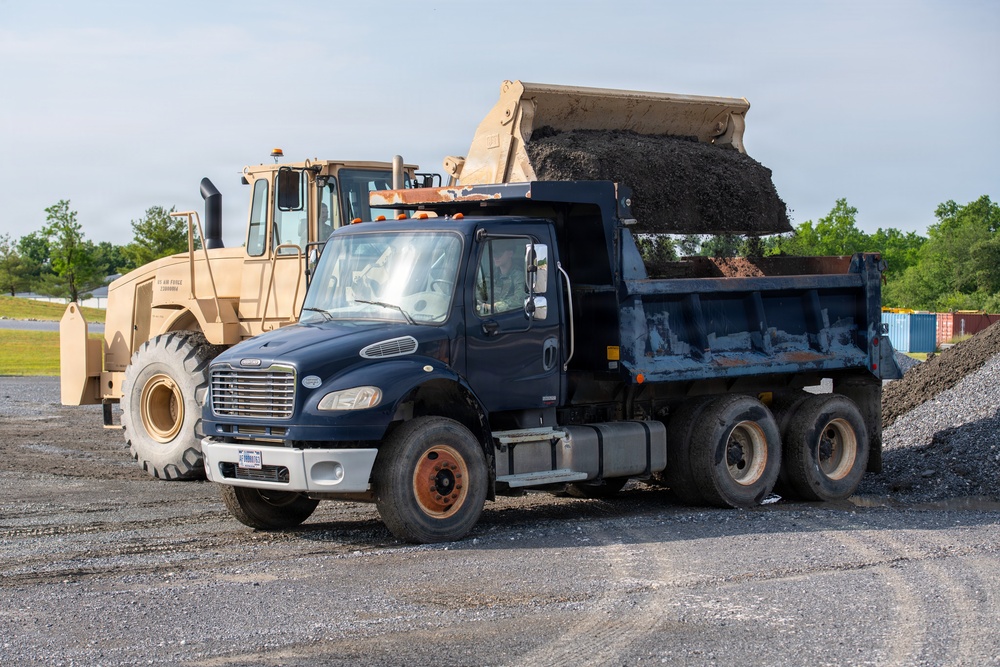 189th CES Trains at Fort Indiantown Gap
