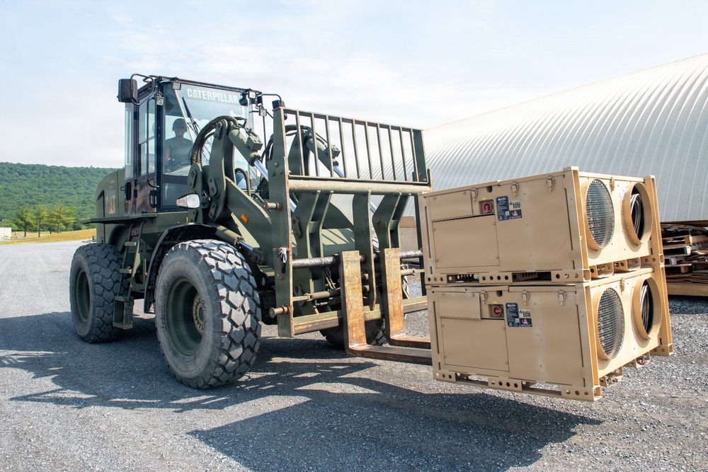 189th CES Trains at Fort Indiantown Gap