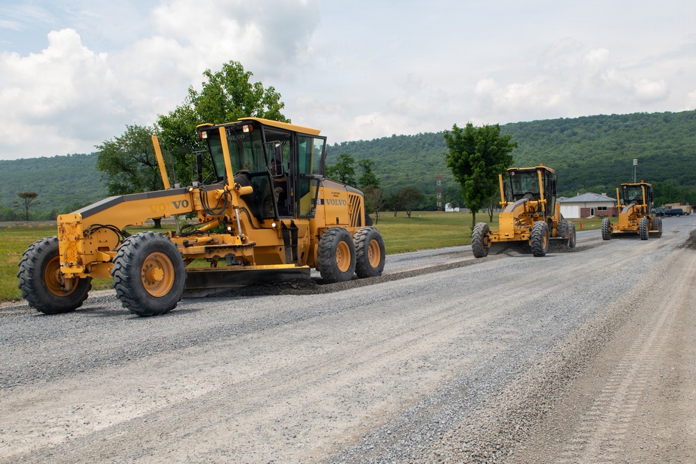 189th CES Trains at Fort Indiantown Gap