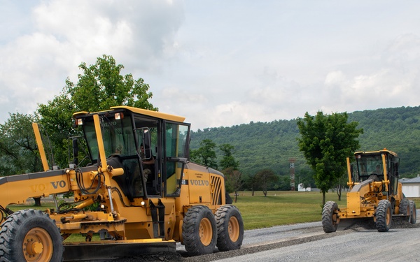 189th CES Trains at Fort Indiantown Gap