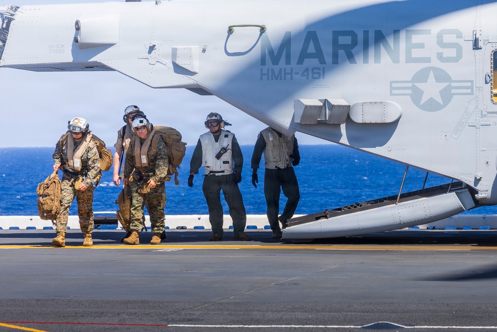 26th Marine Expeditionary Unit’s Type Commanders Amphibious Training | Commanding Officer Embark