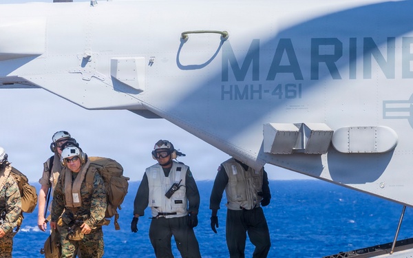 26th Marine Expeditionary Unit’s Type Commanders Amphibious Training | Commanding Officer Embark