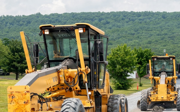 189th CES Trains at Fort Indiantown Gap