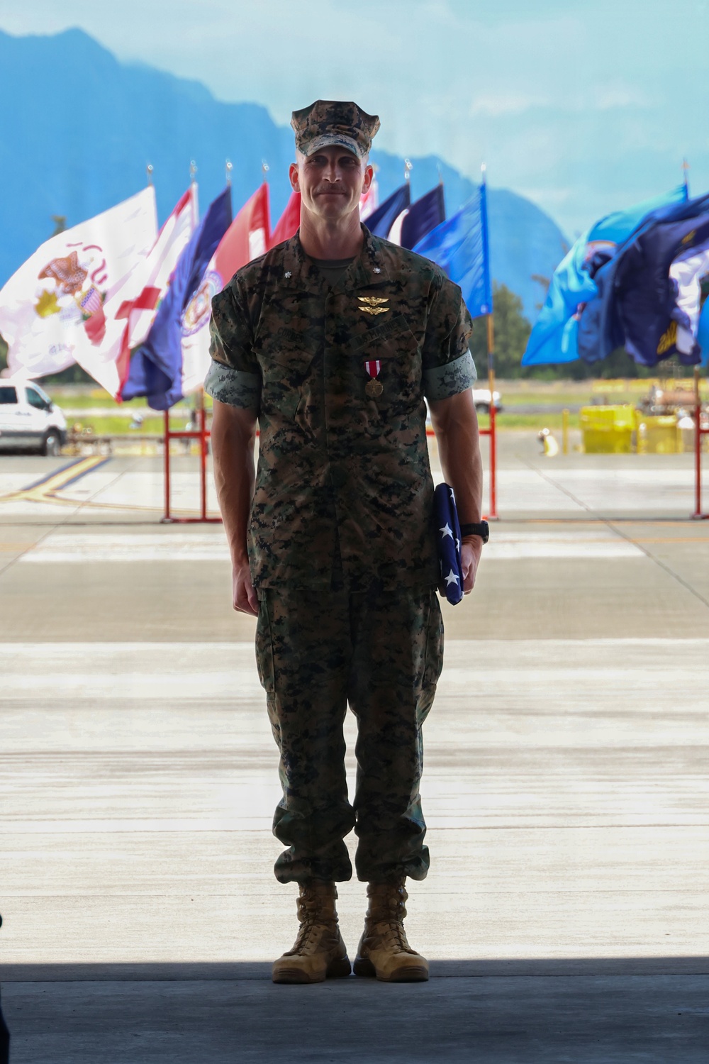 VMGR-153 holds change of command