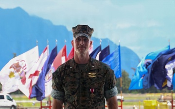 VMGR-153 holds change of command
