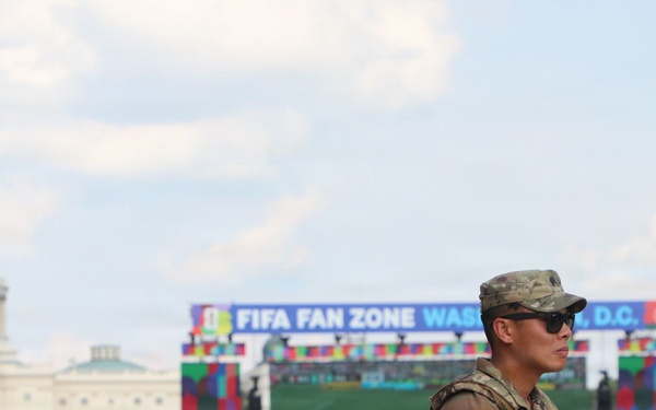Louisiana Guardsmen Support FIFA Fan Fest