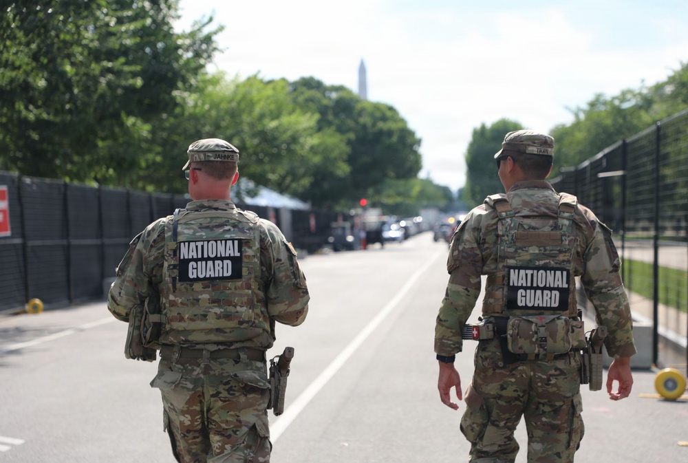 Louisiana Guardsmen Support FIFA Fan Fest