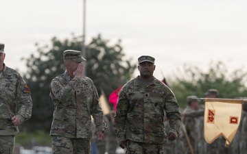 47th Brigade Support Battalion Change of Command ceremony