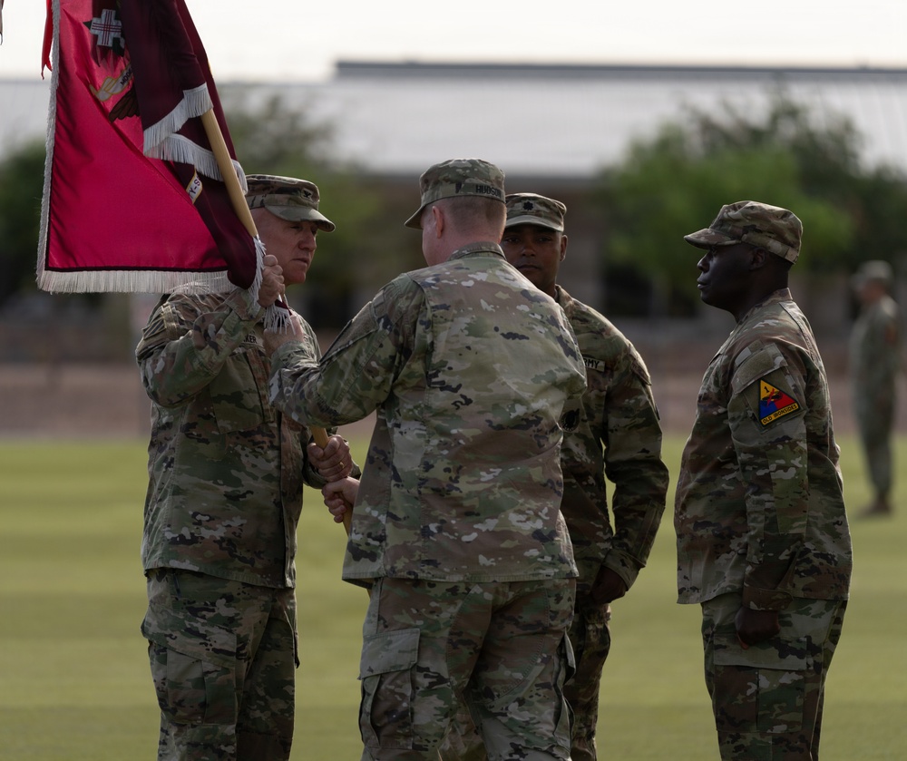 47th Brigade Support Battalion Change of Command ceremony