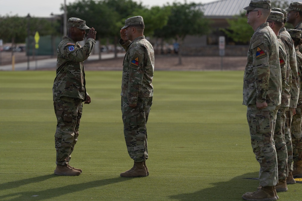 47th Brigade Support Battalion Change of Command ceremony