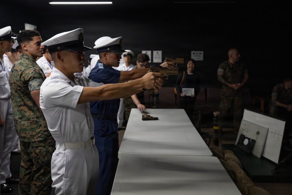 JMSDF Cadet Instillation Tour at MCAS Iwakuni