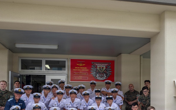 JMSDF Cadet Instillation Tour at MCAS Iwakuni