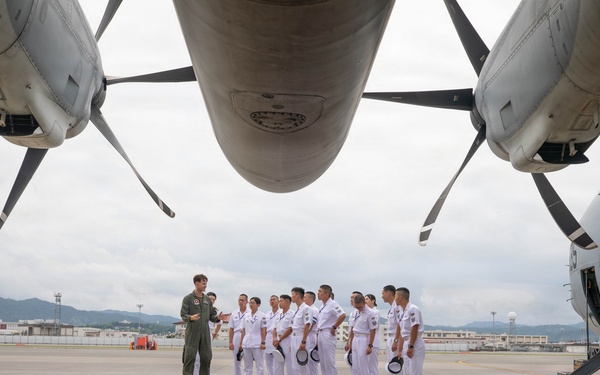JMSDF Cadet Instillation Tour at MCAS Iwakuni