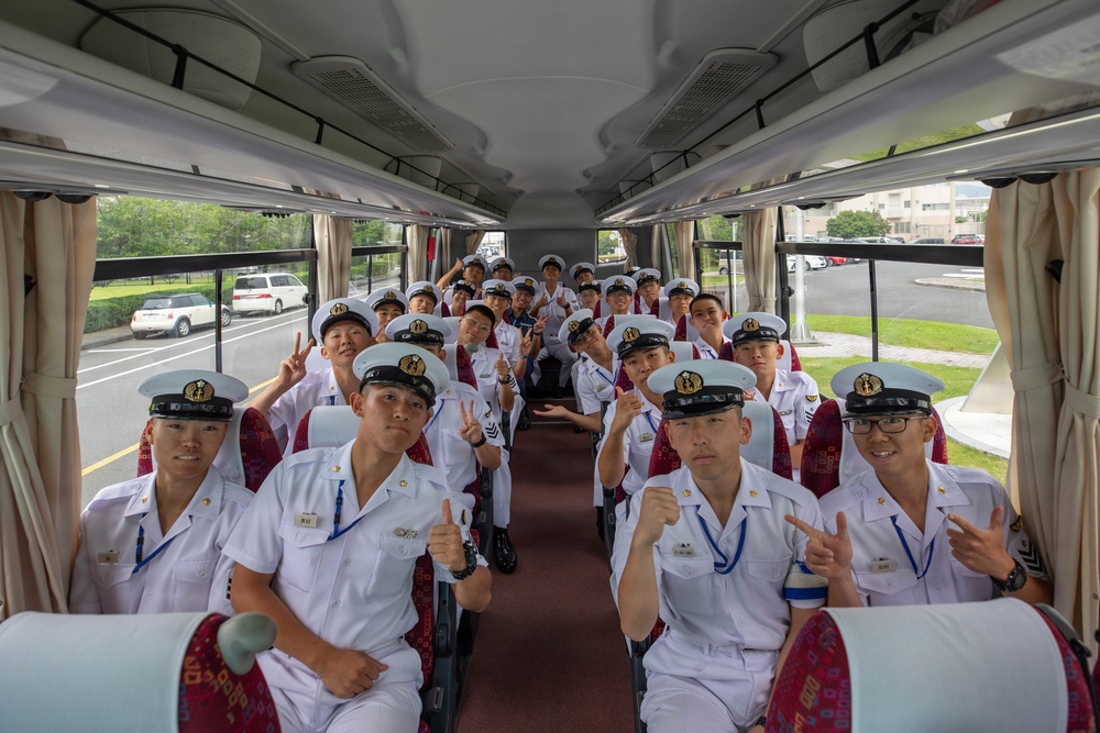 JMSDF Cadet Instillation Tour at MCAS Iwakuni
