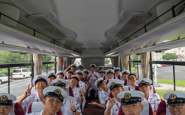JMSDF Cadet Instillation Tour at MCAS Iwakuni