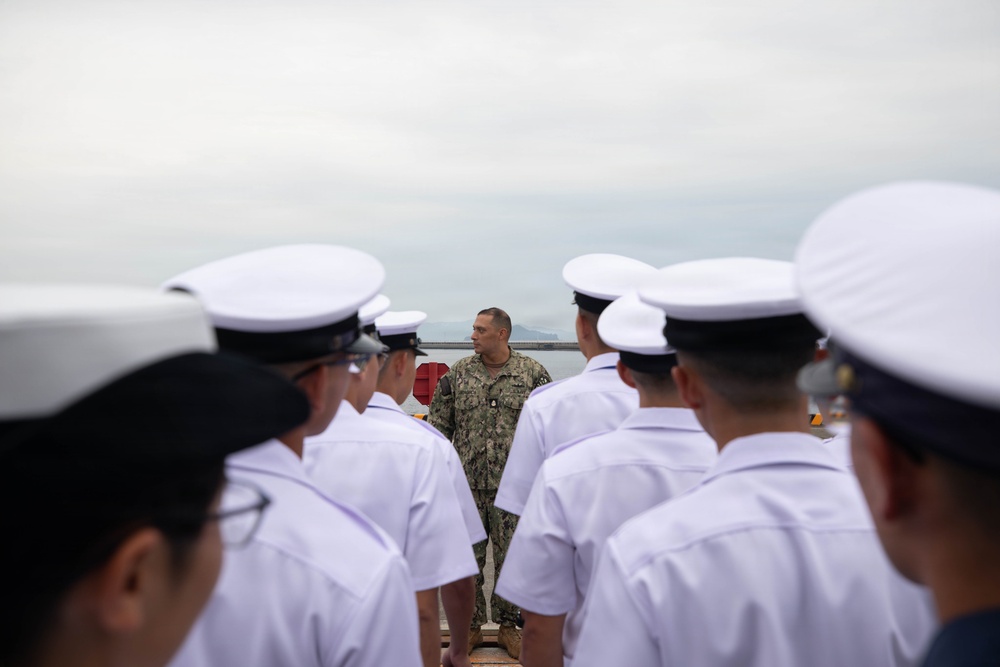 JMSDF Cadet Instillation Tour at MCAS Iwakuni