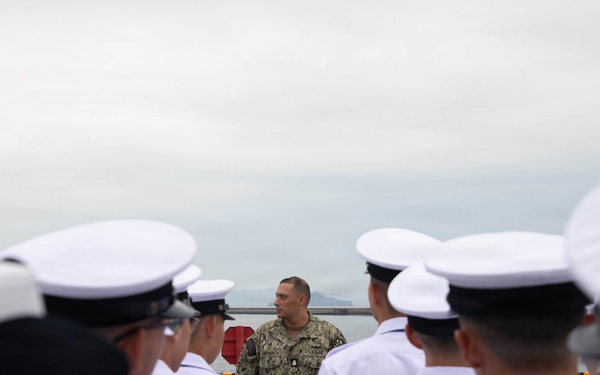 JMSDF Cadet Instillation Tour at MCAS Iwakuni